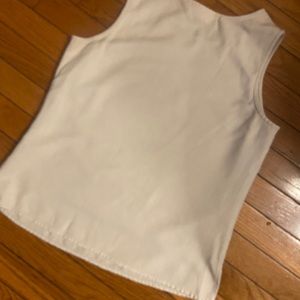 Croft & Barrow Sleeveless Decorated Blouse Size S